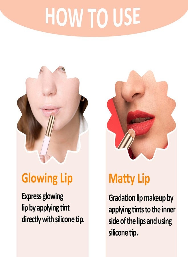 Aeaocvo 3 Pcs Silicone Lip Brush Reusable Lip Makeup Applicator Round Head Lip Brushes Applicator with Cover, Multifunctional Makeup Brush Beauty Tool for Lipstick Lip Gloss Balm Mask Concealer Eyeshadow - Image 5